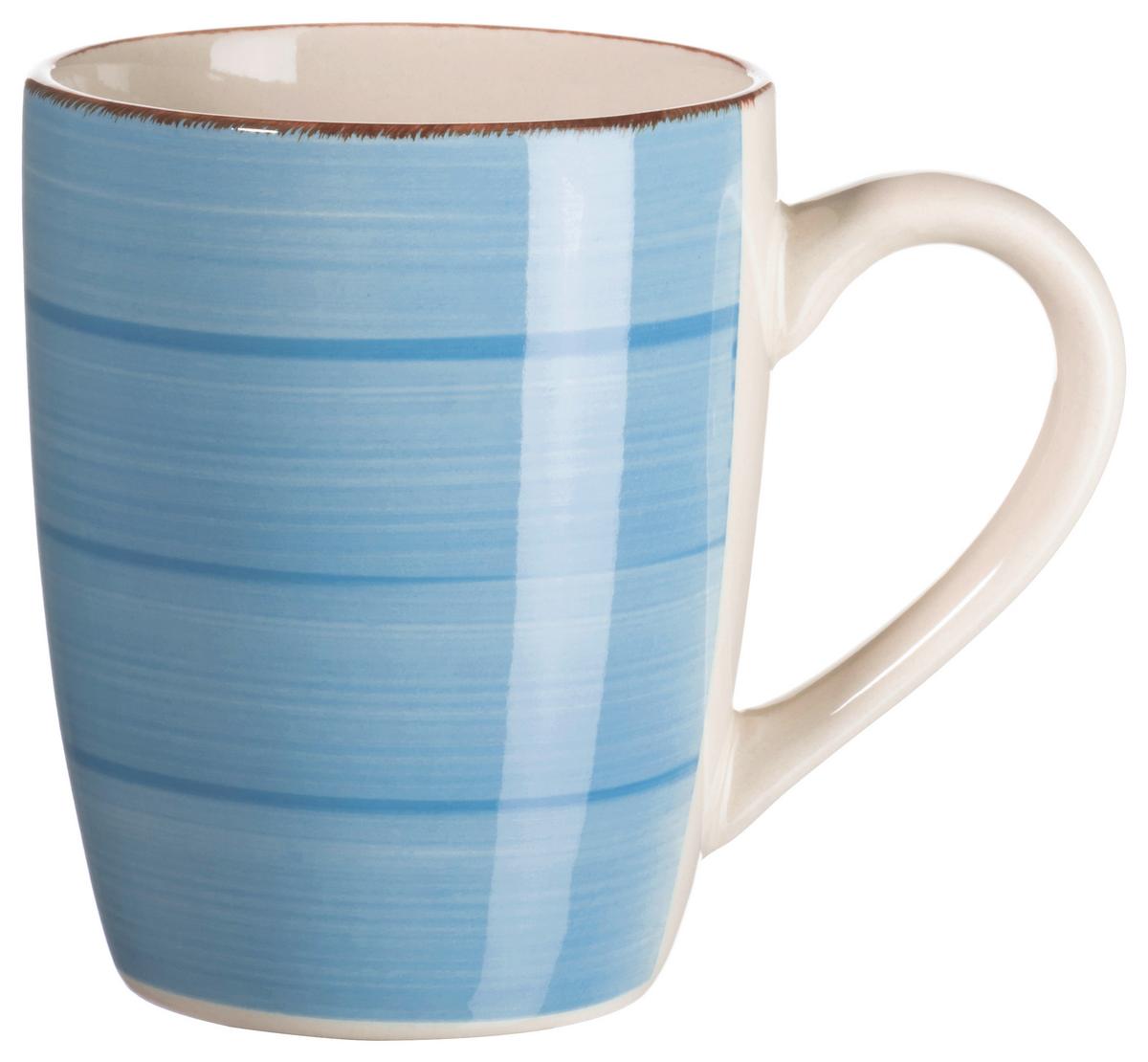 Frühstücksset Dunkelblau Lumaca Für 6 Personen, 18tlg. - Dunkelblau, Basics, Keramik - Mäser