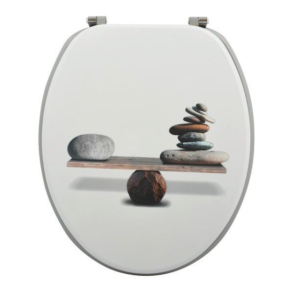 WC-Deckel mit Print