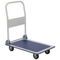 Transportwagen Carry - Blau/Weiß, Basics, Metall (48/82,5/73cm) - MID.YOU