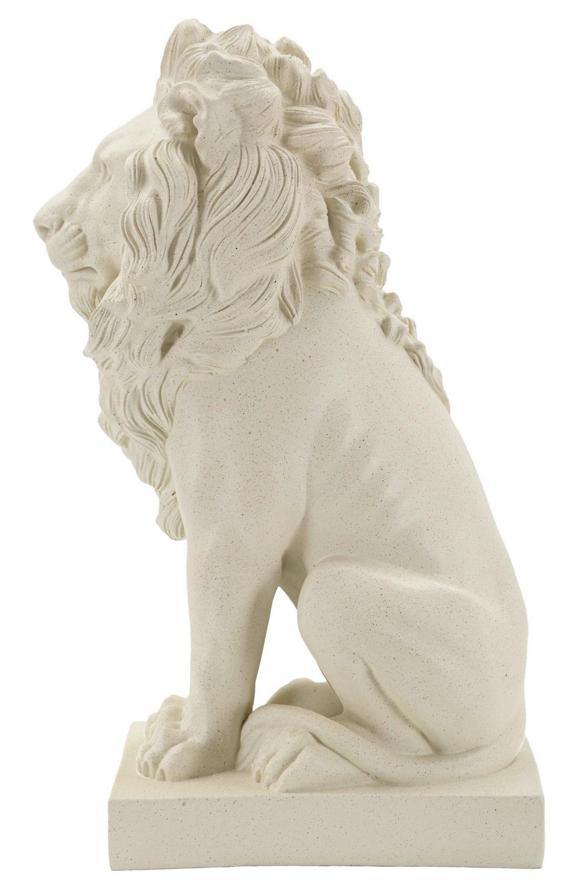 Skulptur Kunststoff, Cream - Basics, Kunststoff (17.5/40/25cm)