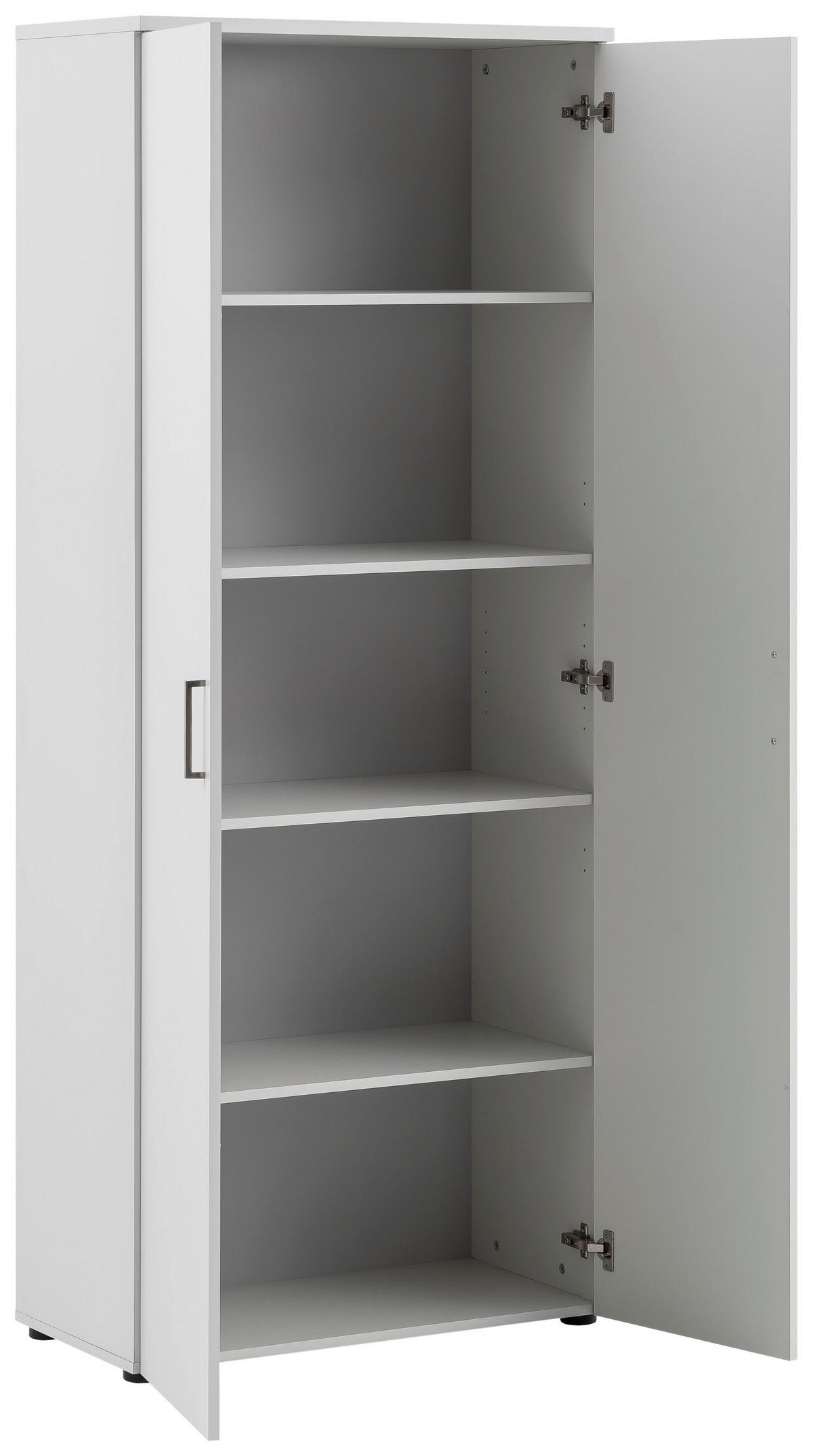 Aktenschrank Set H800t2 - Hellgrau, MODERN, Holzwerkstoff (80,2/199,7/41cm) - MID.YOU