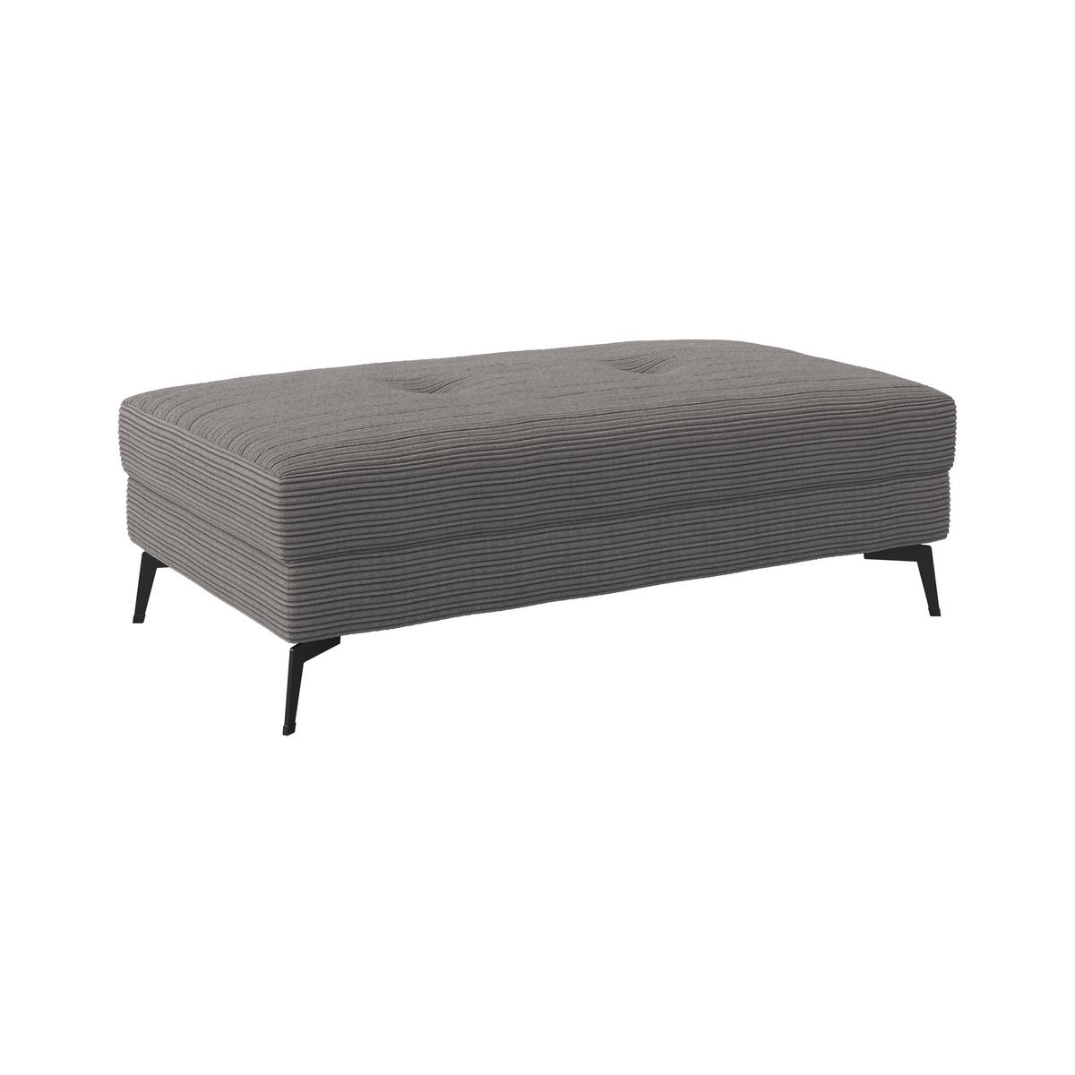 Hocker Zero Anthrazit 140x80 Cm - Anthrazit, Trend, Textil (140/80cm)