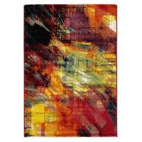 Webteppich Multicolor Happiness New Brush 65x130 cm - Multicolor, Basics, Textil (65/130cm) - Novel