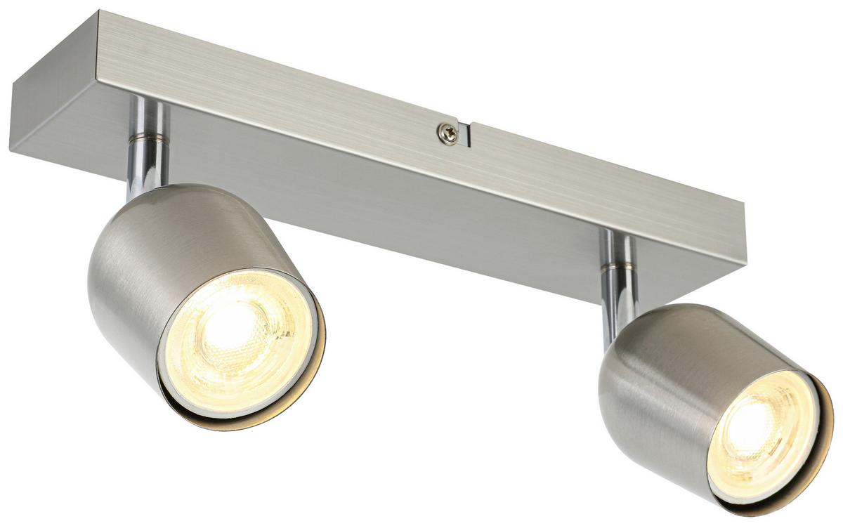 BODOVÉ SVÍTIDLO ERNESTINE - barvy chromu/barvy niklu, Romantický / Rustikální, kov/plast (26/7,5/14cm) - Mömax