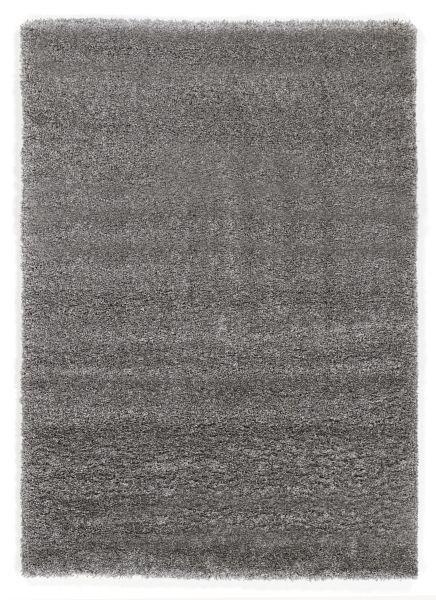 Hochflorteppich Fantasy Shaggy - Grau, Basics, Textil (80/150cm) - Novel