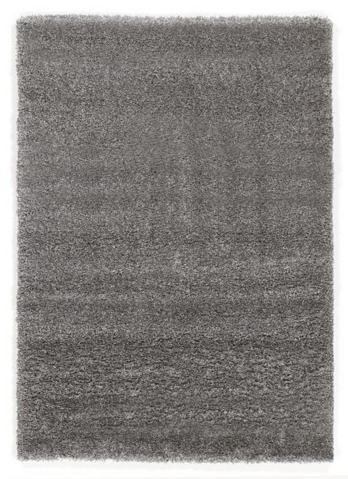 Hochflorteppich Fantasy Shaggy - Grau, Basics, Textil (80/150cm) - Novel
