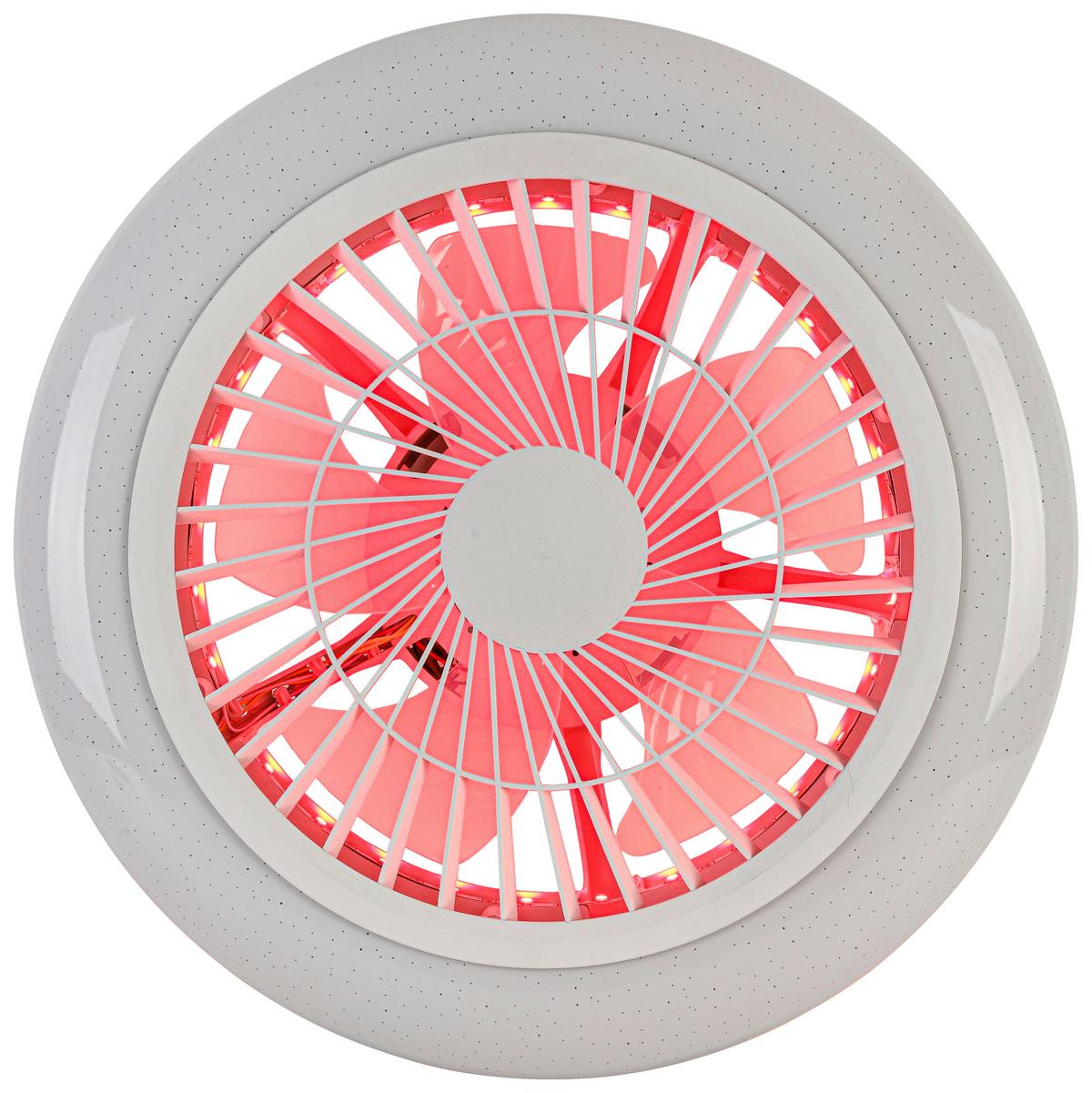Stropné svietidlo Vin, P/V: 46/16cm, biela - biela, Konventionell, kov/plast (46/16cm) - Modern Living