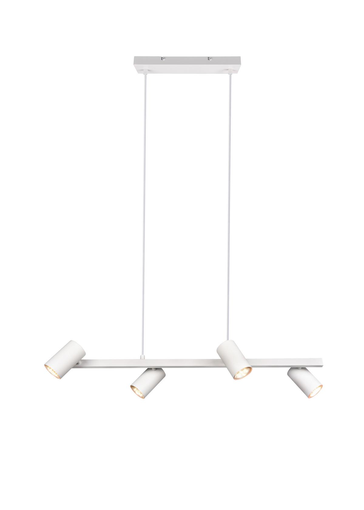 Pendelleuchte 302400431 Marley - Weiß, MODERN, Metall (80/150/18cm) - Trio Leuchten