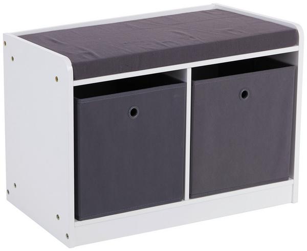 Schuhbank mit zwei Aufbewahrungsboxen entdecken