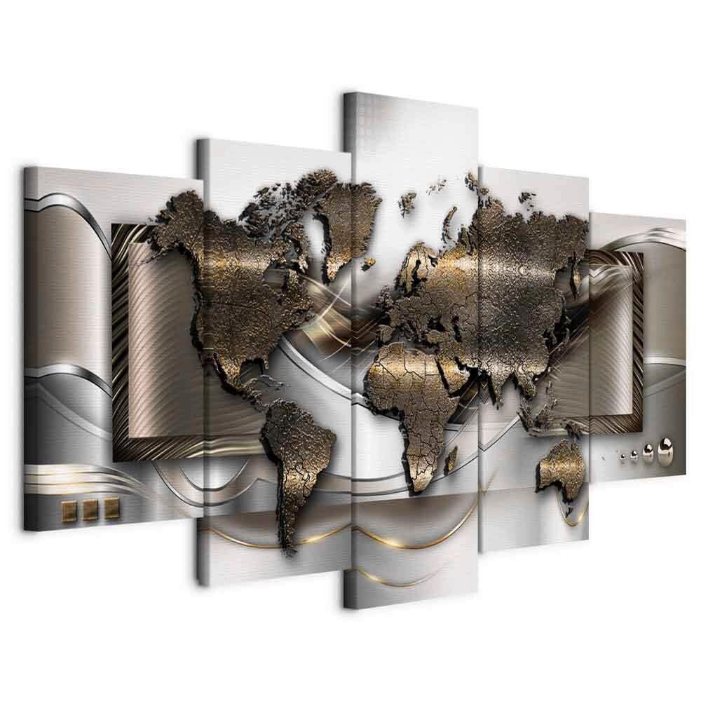 Leinwandbild Braun Beige B: 100 Cm