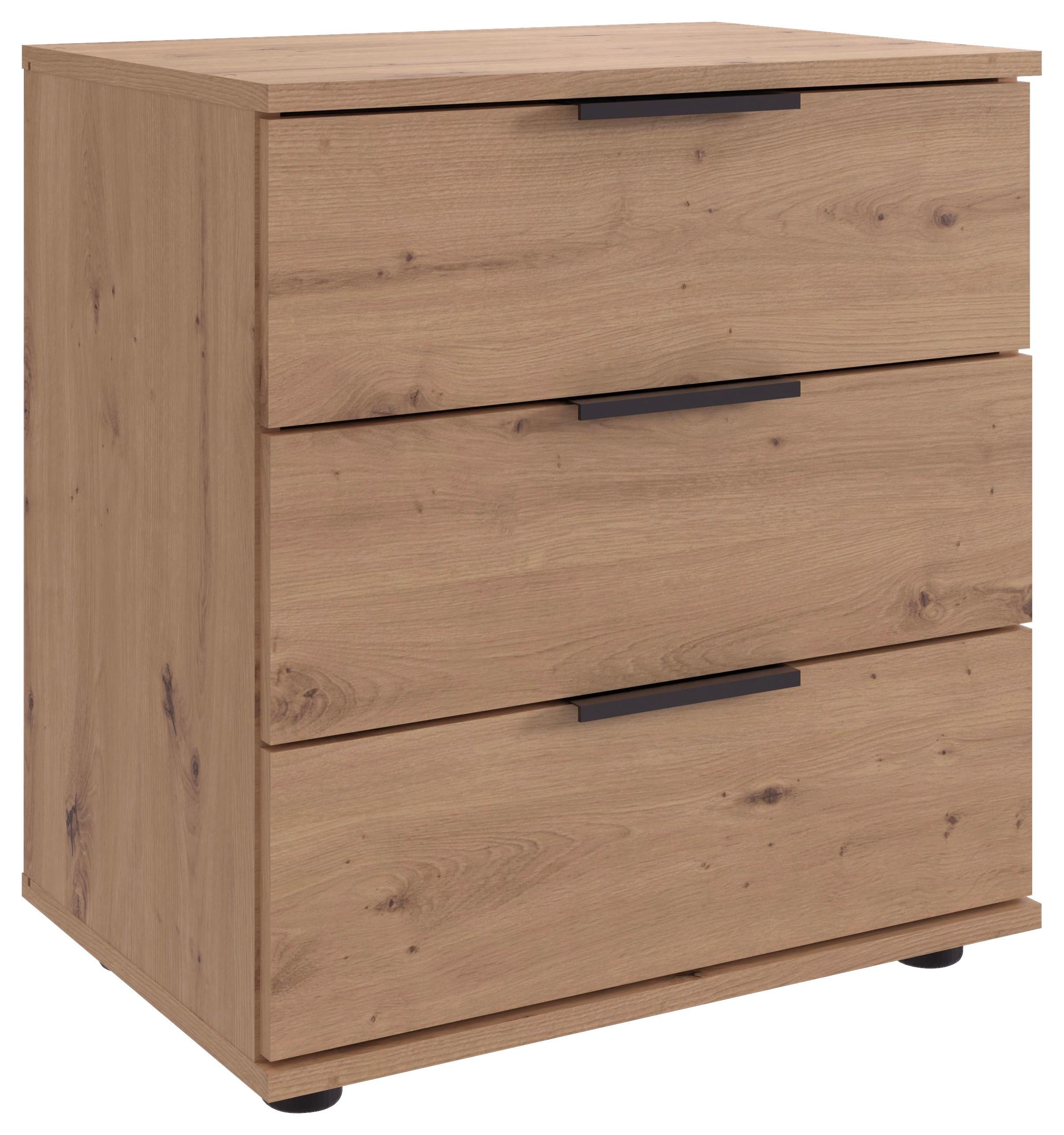 Nachtkästchen Nadja Eiche Dekor B: 52 Cm