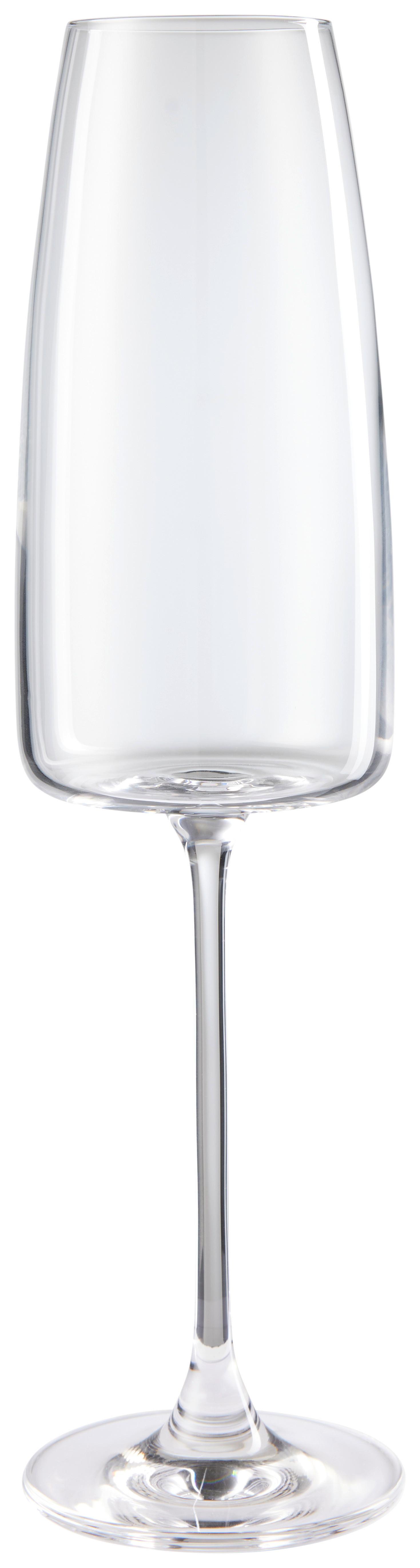 Sklenice na sekt Kiki, 340ml - průhledné, Moderní, sklo (6,6/25cm) - Gourmesto