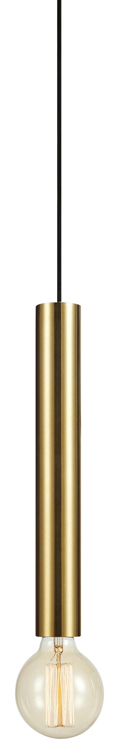 Hängeleuchte Sencillo Pendant 1l Brass - Messingfarben, Basics, Metall (5/35,5cm) - Markslöjd