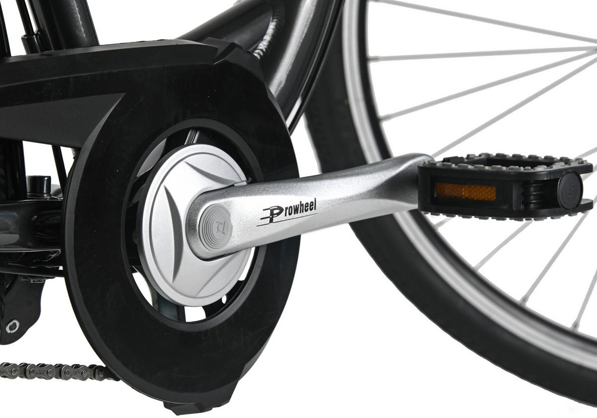 Damenrad Dacapo Padova Schwarz 28 Zoll, Rh 48 cm - Schwarz, Basics, Metall (25/140/60cm)