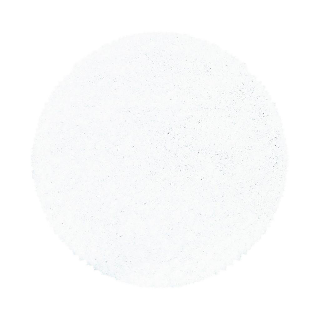 Hochflor Teppich Weiß Sydney Rund Ø 200 cm