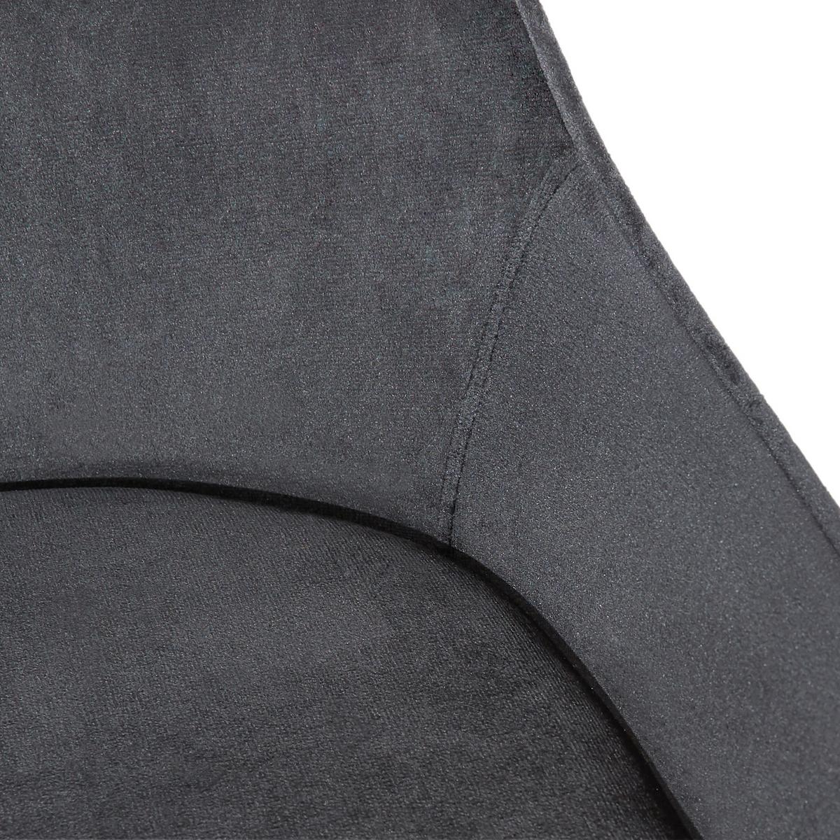 Židle Enna - černá, Moderní, kov/dřevo (48/85/58cm) - Modern Living