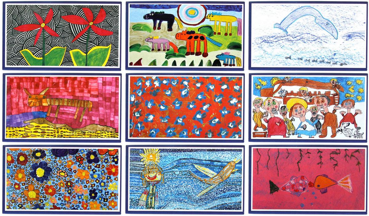 Anzünder 59024 "licht Ins Dunkel" - Blau/Multicolor, KONVENTIONELL, Holz/Papier (11/6,5/2cm)