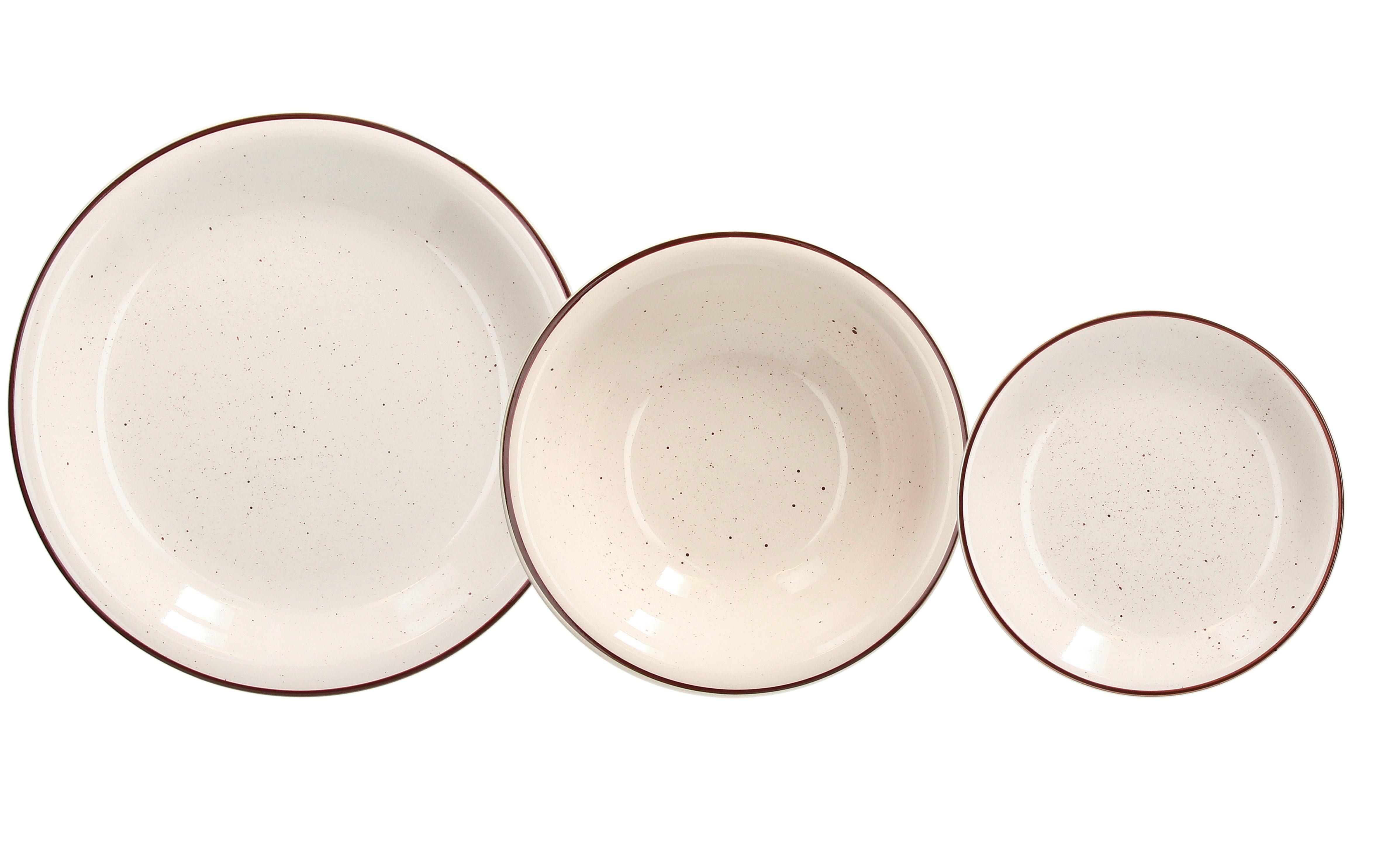 Tafelservice Stay Keramik 6 Personen Geschirr Set