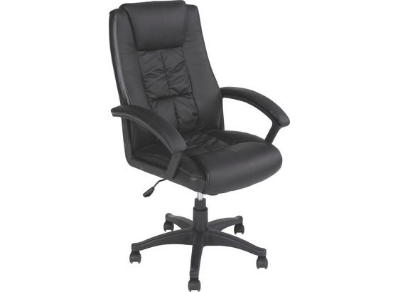 Chefsessel Tarvis - Schwarz, MODERN, Kunststoff/Textil (65/105-115/71,50cm) Chefsessel Tarvis - Schwarz, MODERN, Kunststoff/Textil (65/105-115/71,50cm)