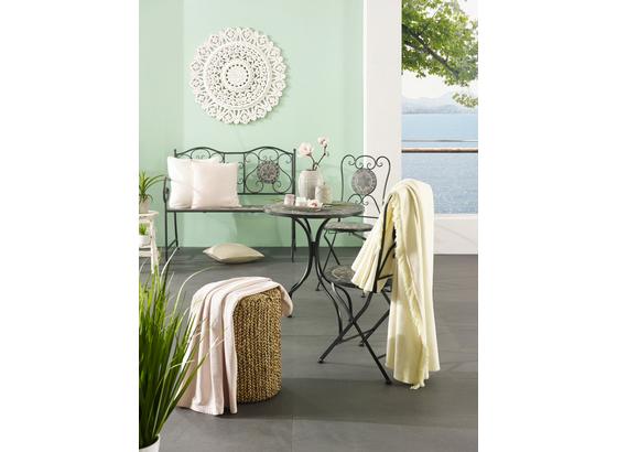Záhradná Lavička Grace 2 - čierna/biela, kov/plast (108/55/92cm) - Mömax modern living Záhradná Lavička Grace 2 - čierna/biela, kov/plast (108/55/92cm) - Mömax modern living