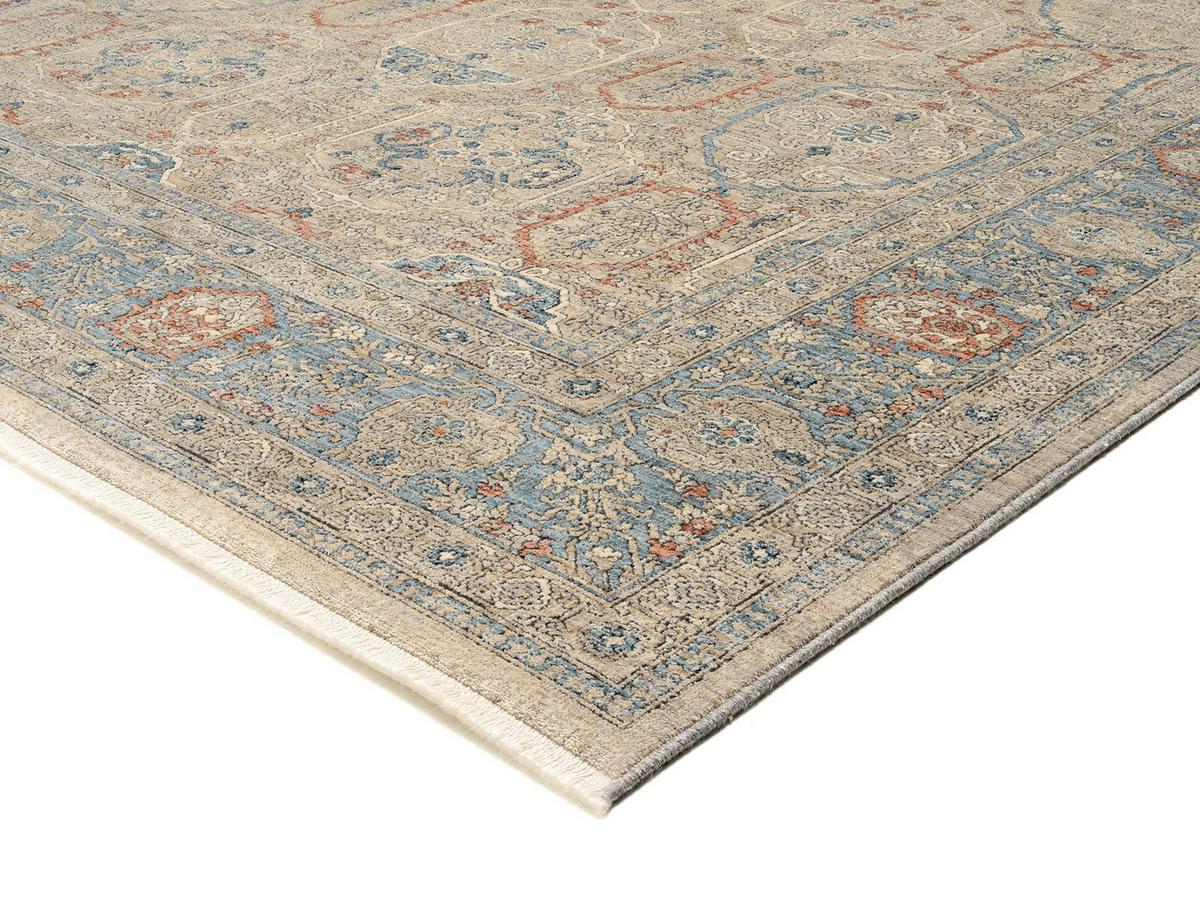 Orientteppich Grand Fashion 02 - Blau/Grau, Design, Textil (120/180cm) - Cazaris