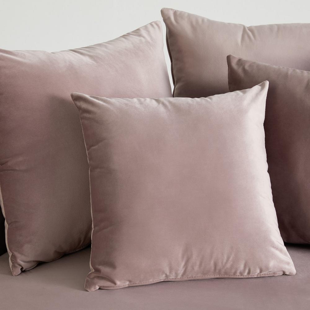 Okrúhla pohovka s vankúšmi Elena, ružová, ružová, 130 cm, 65 cm, 140 cm