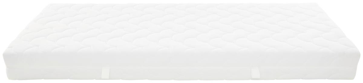 Matratze Moava 90x200 Cm H3 H: 19 Cm - Weiß, Textil (90/200cm) - Primatex