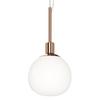 Pendelleuchte Erich - Messingfarben/Weiß, Trend, Glas/Metall (15/30,5cm) - MAYTONI
