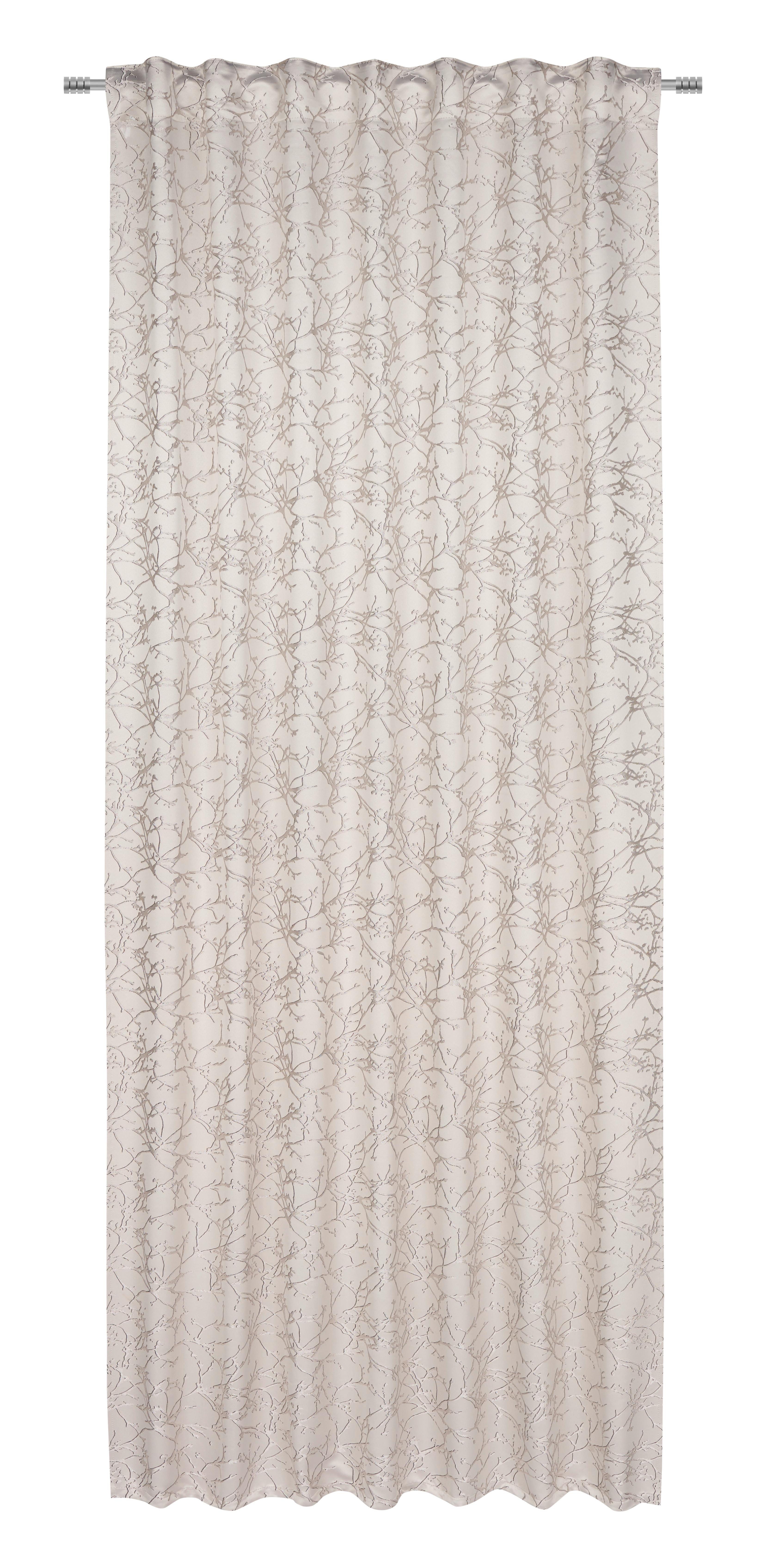 Vorhang Mit Schlaufen Und Band Sibel 140x245 Cm Beige - Beige, ROMANTIK / LANDHAUS, Textil (140/245cm) - James Wood