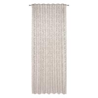 Vorhang mit Schlaufen und Band Sibel 140x245 cm Beige - Beige, ROMANTIK / LANDHAUS, Textil (140/245cm) - James Wood