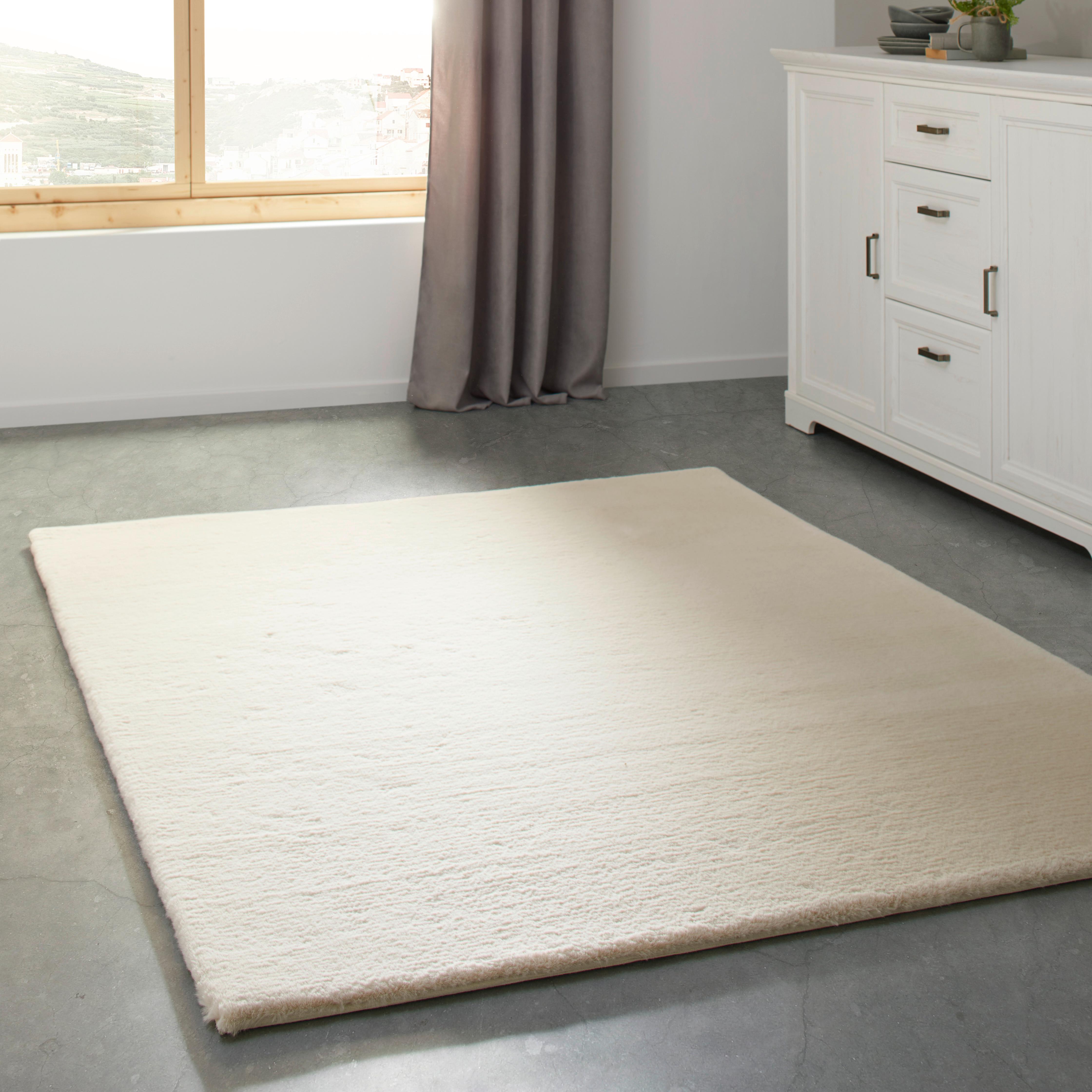 Umelá Kožušina Denise, 160/220cm, Prírodná - prírodné farby, Romantický / Vidiecky, textil/kožušina - Modern Living