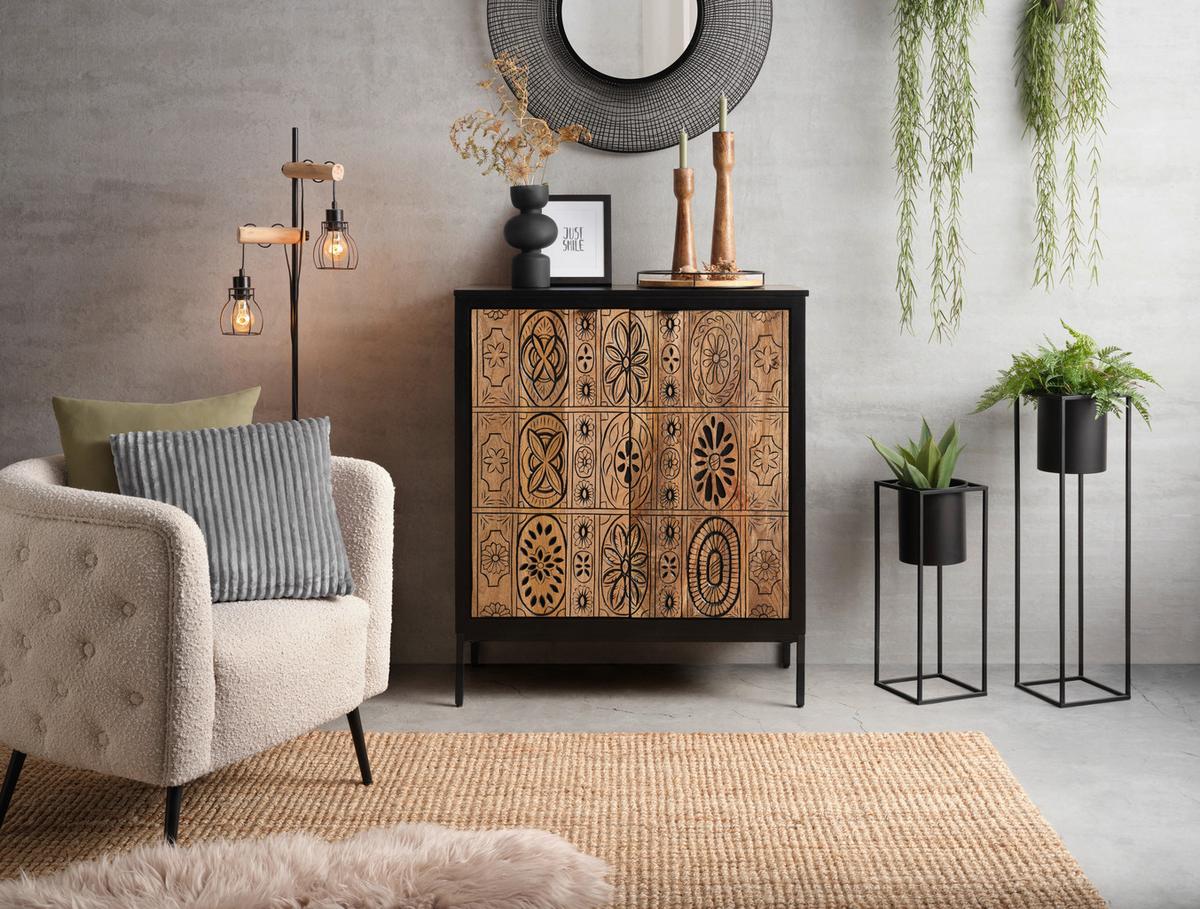 DEKORAČNÝ VANKÚŠ CORDI -TOP- - sivá, Konventionell, textil (45/45cm) - Modern Living
