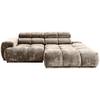 Ecksofa Chani Taupe, Schenkel: 239x150 cm - Taupe, MODERN, Textil (239/150cm) - MID.YOU