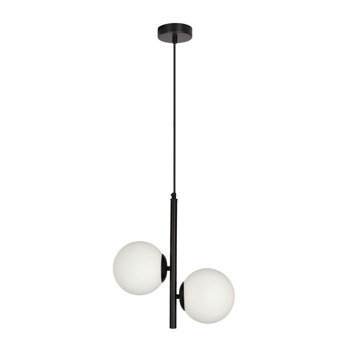 Hängeleuchte 32-22332 Duo - Schwarz/Weiß, Basics, Metall (32.5/15/115cm)