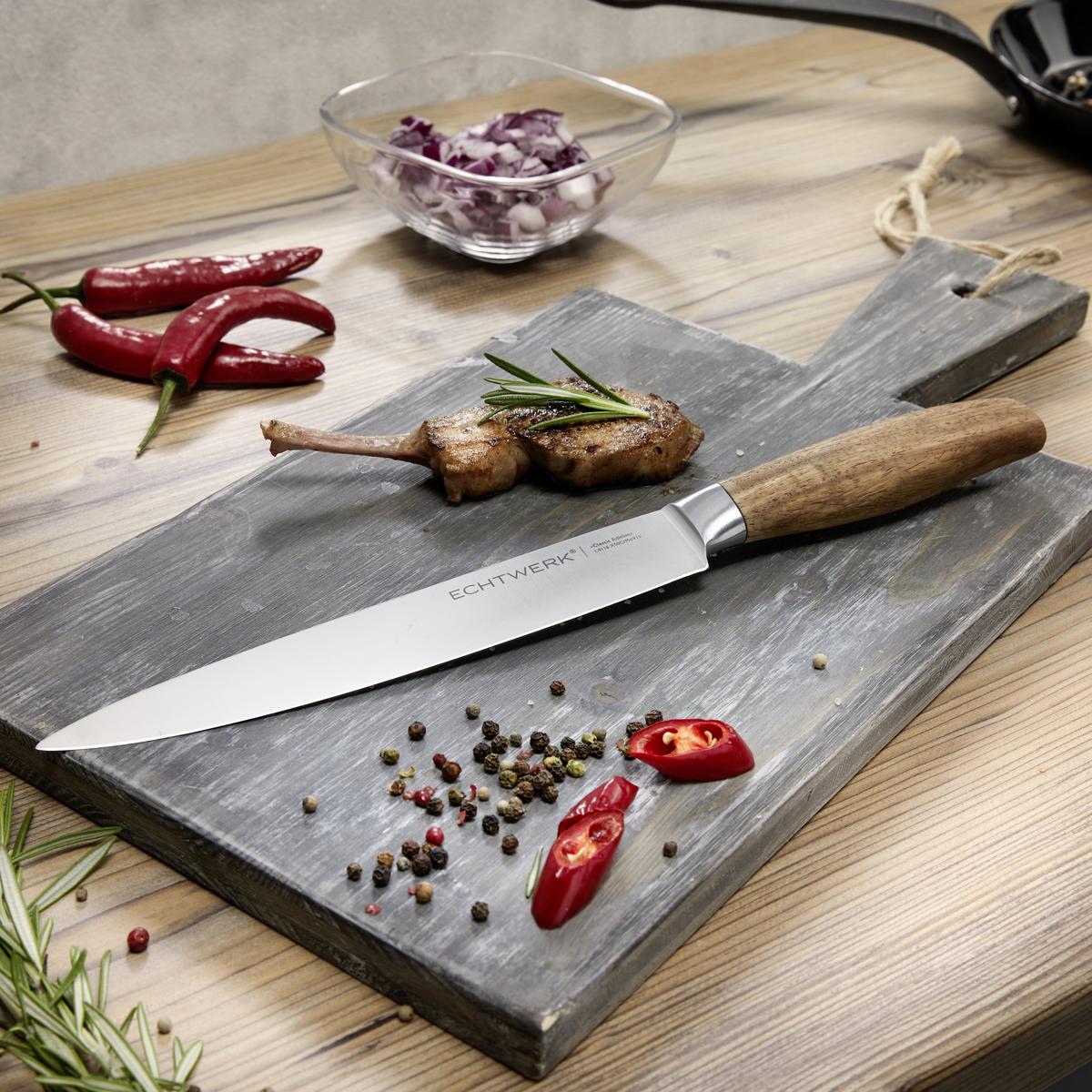 Schinkenmesser Echtwerk Classic Edition - MODERN, Metall (34cm) - Echtwerk