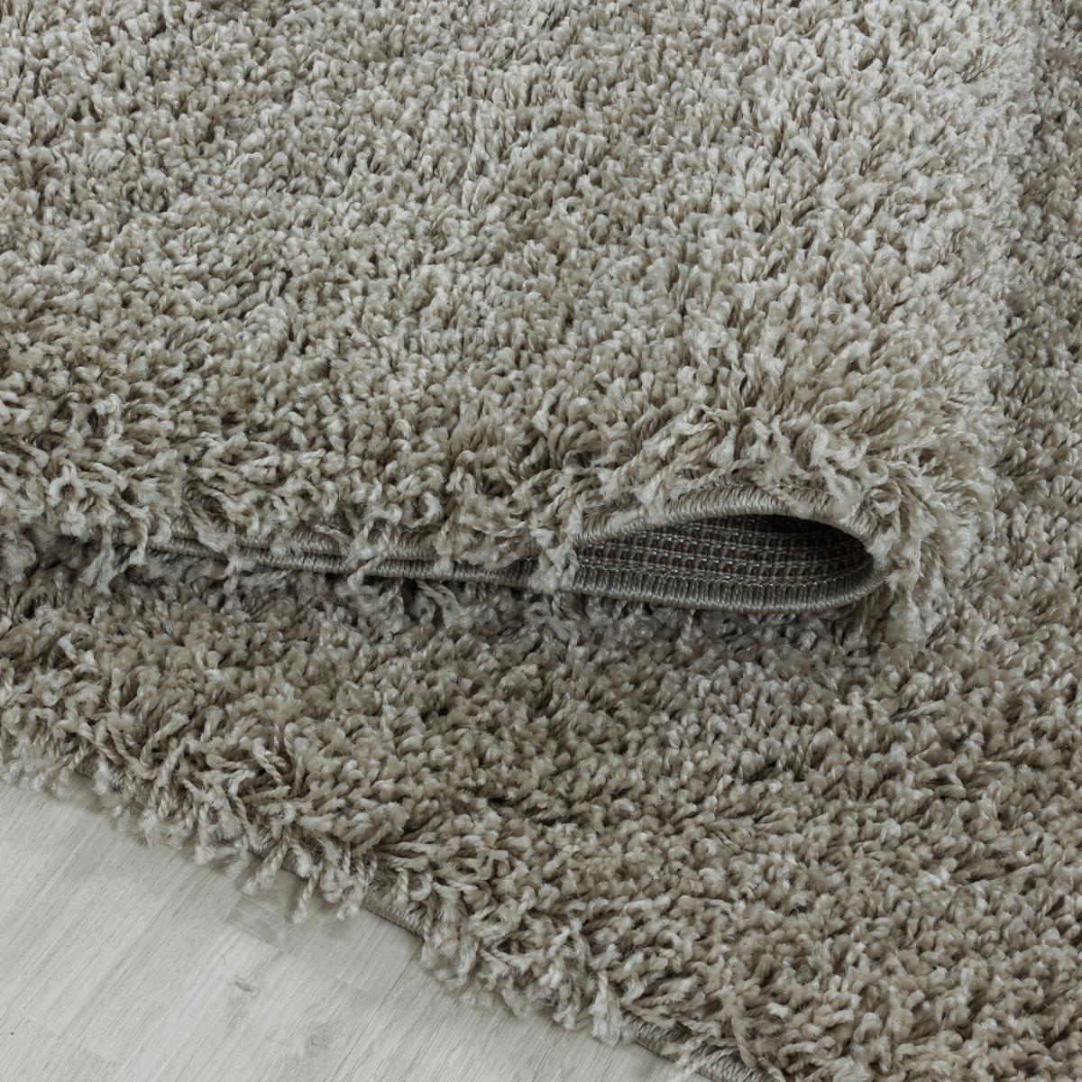 Hochflor Teppich Naturfarben Naturfaser Sydney 60x110 cm - Naturfarben, Basics, Textil (60/110cm)
