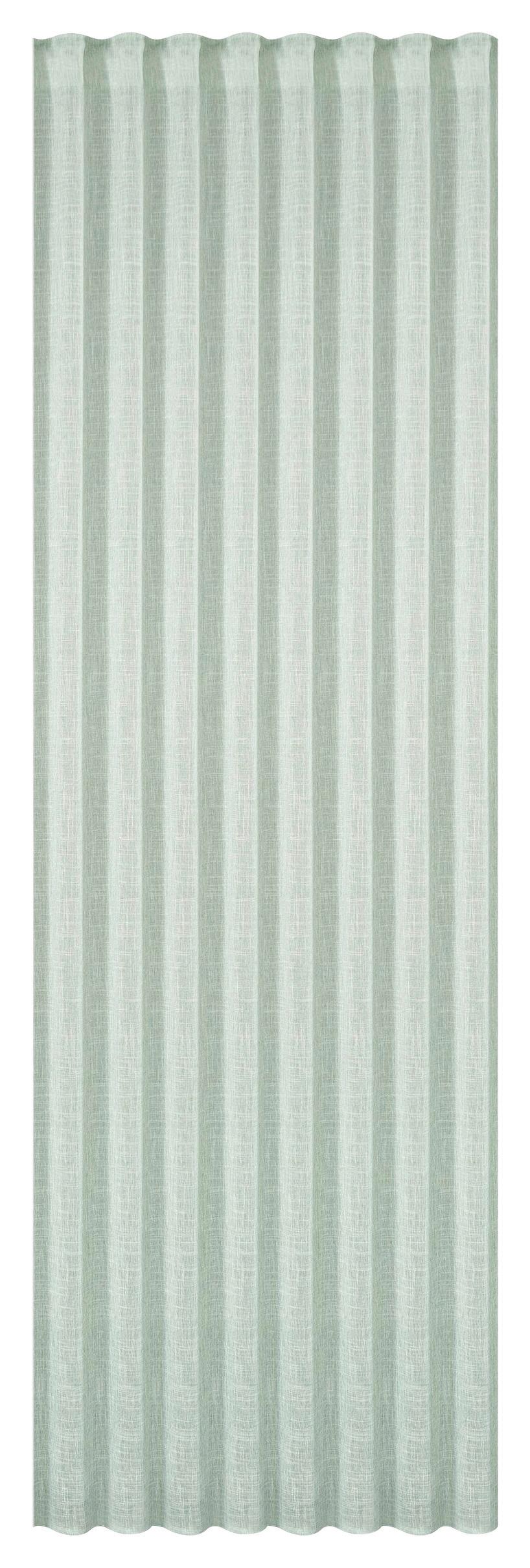 Fertigvorhang Marion - Grün, MODERN, Textil (135/245cm) - Luca Bessoni