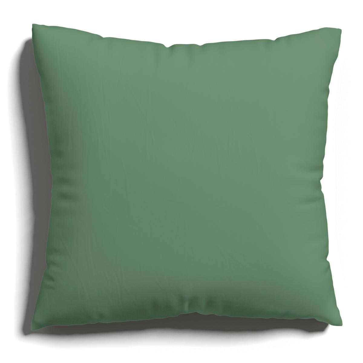 Kissenhülle Knitted Jersey - Grün, Basics, Textil (40/40cm) - Schlafgut