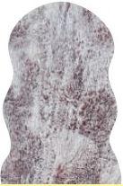 Umělá Kožešina Mia, 55/80cm - bílá/růžová, Moderní, textil (55/80cm) - Modern Living