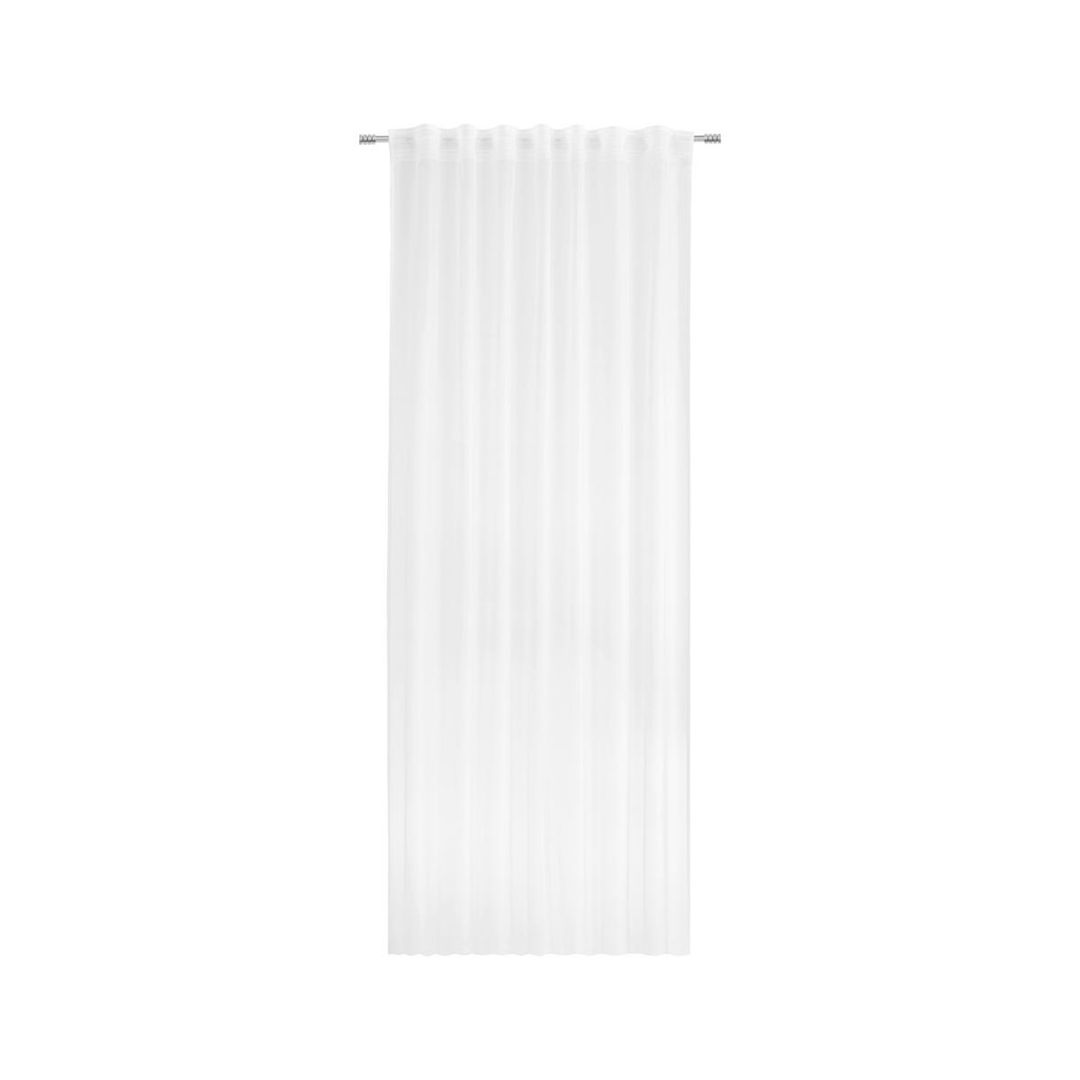 HOTOVÝ ZÁVES Rita, 140/245 cm - biela, textil (140/245cm) - Modern Living