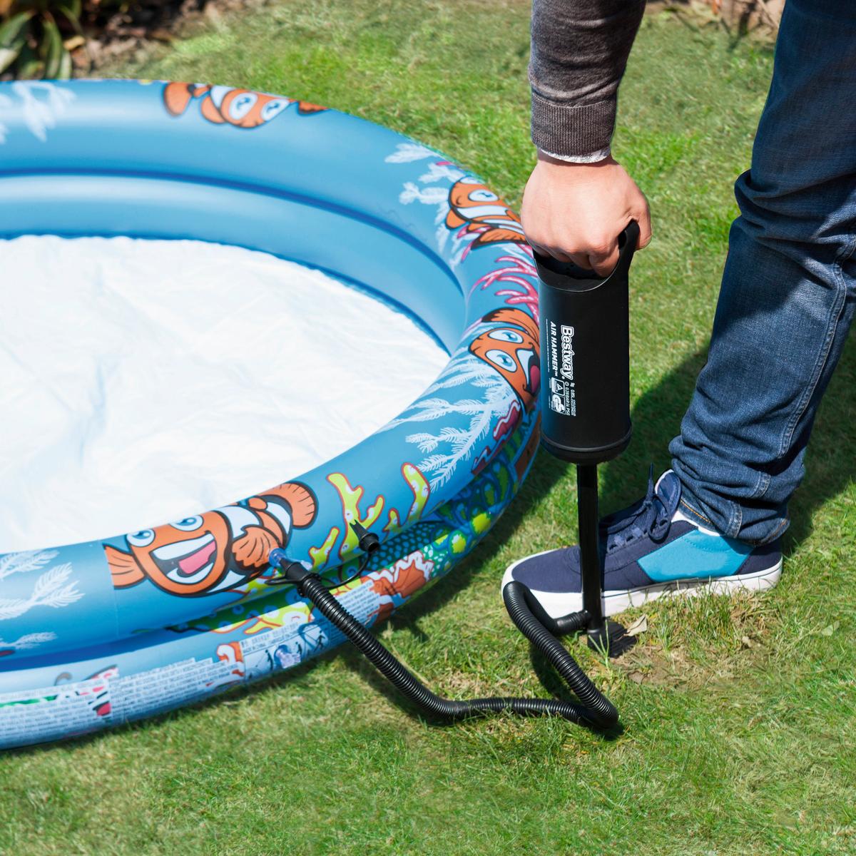 Luftpumpe Pepino Volumen: Ca. 1,85 L - Schwarz, Kunststoff (36cm) - Bestway