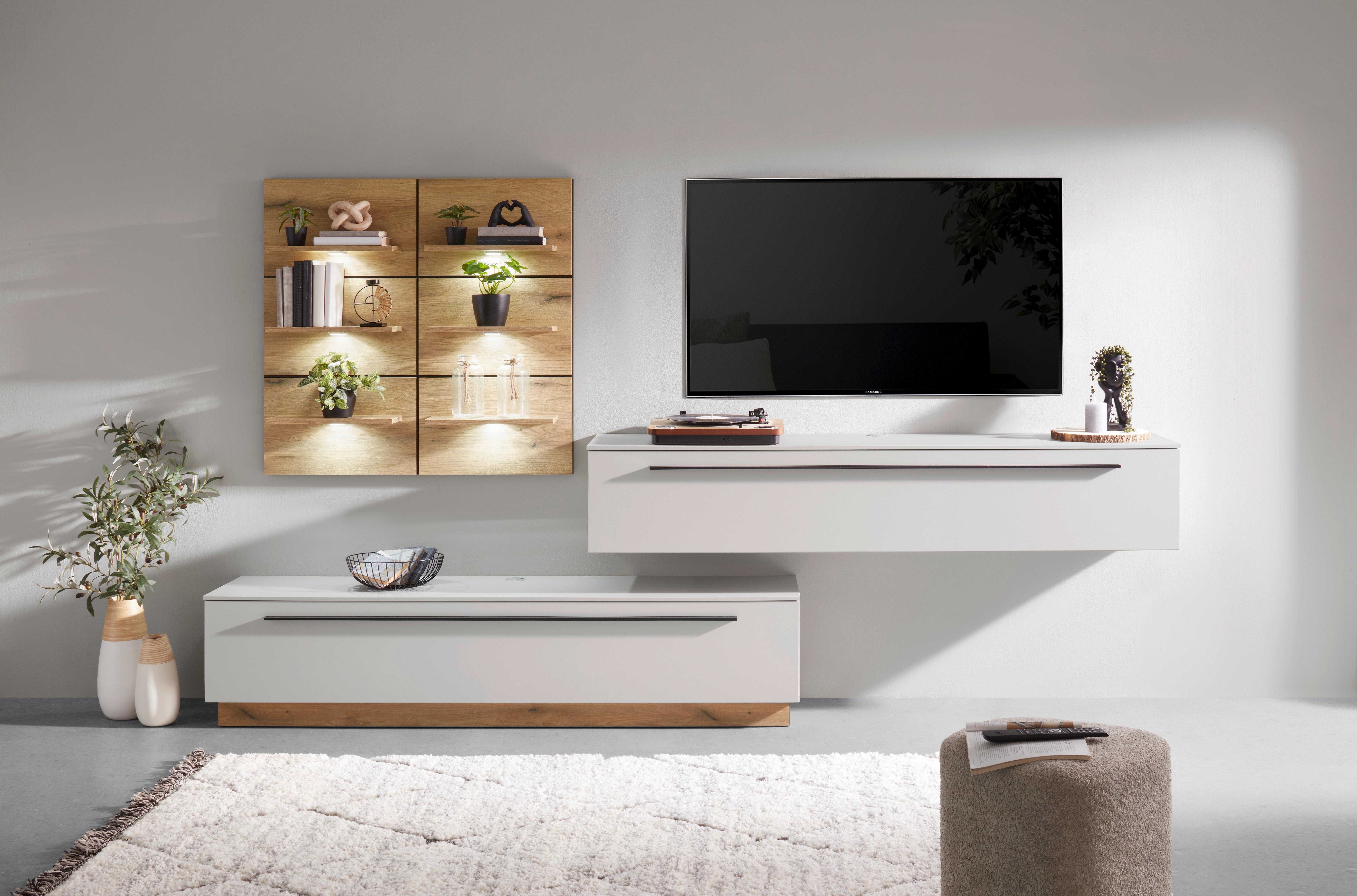 Stapelprogramm Mateo - Kaschmir/Eichefarben, MODERN, Holzwerkstoff (300/170/40cm)