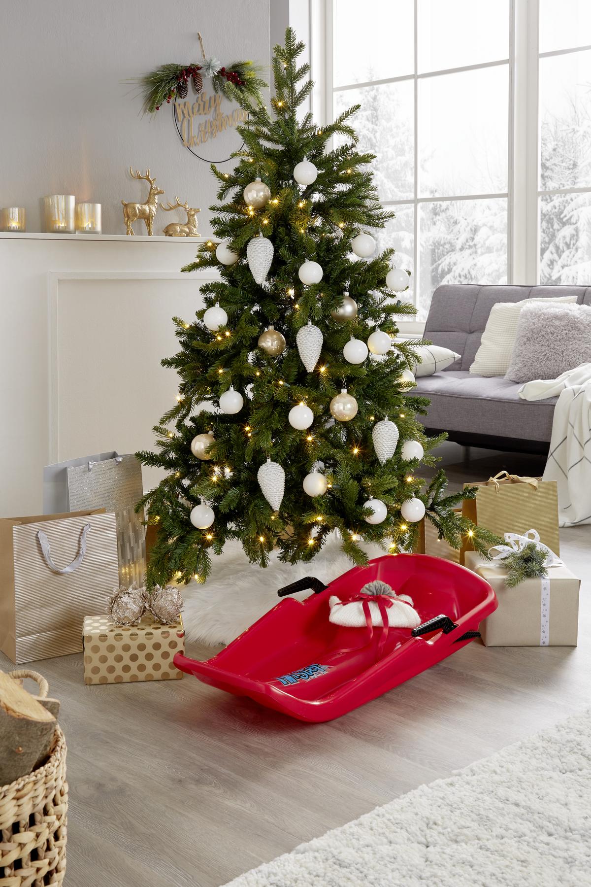 Bob Red Thunder inkl. Zugseil und Bremssystem Rot - Rot, KONVENTIONELL, Kunststoff (80/40/14cm)