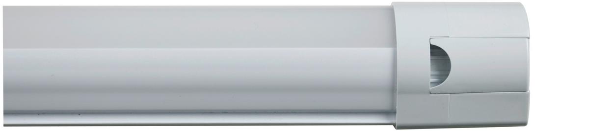 LED-Deckenleuchte L: 62 cm, für In- und Outdoor - Hellgrau, Basics, Kunststoff (62/6/6cm)