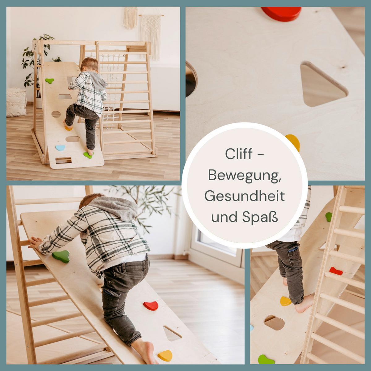 Kletterwand natur 50x150 cm - Birkefarben, Basics, Holz (50/150cm)