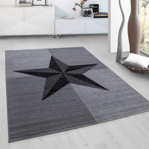 Webteppich Plus - Grau, Basics, Textil (140/200cm) - Novel