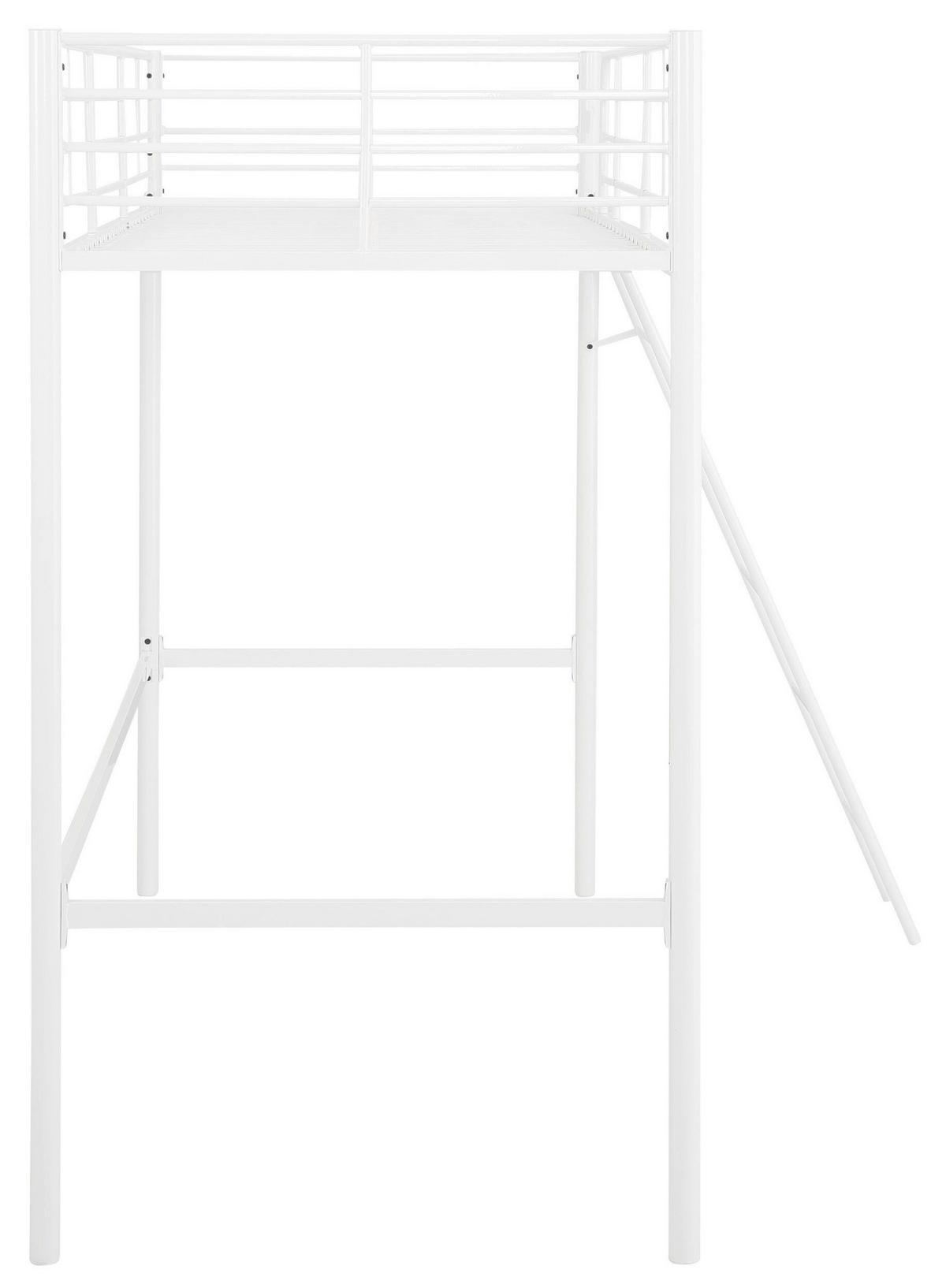 HOCHBETT Clove Weiß 90x200cm - Weiß, Design, Metall (90/200cm) - MID.YOU