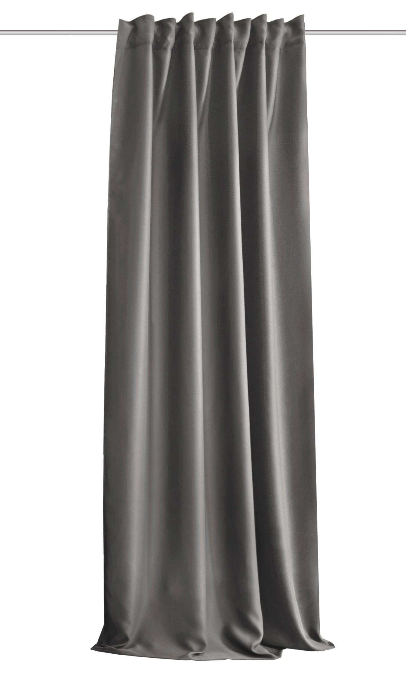 Lärmschutzvorhang Grau B: 135 cm