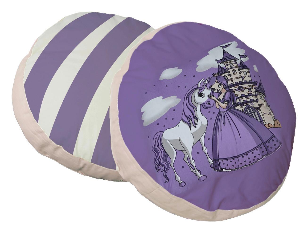 Zierkissen 40x40 cm Baumwolle Flieder - Flieder, KONVENTIONELL, Textil (40/40cm) - MID.YOU