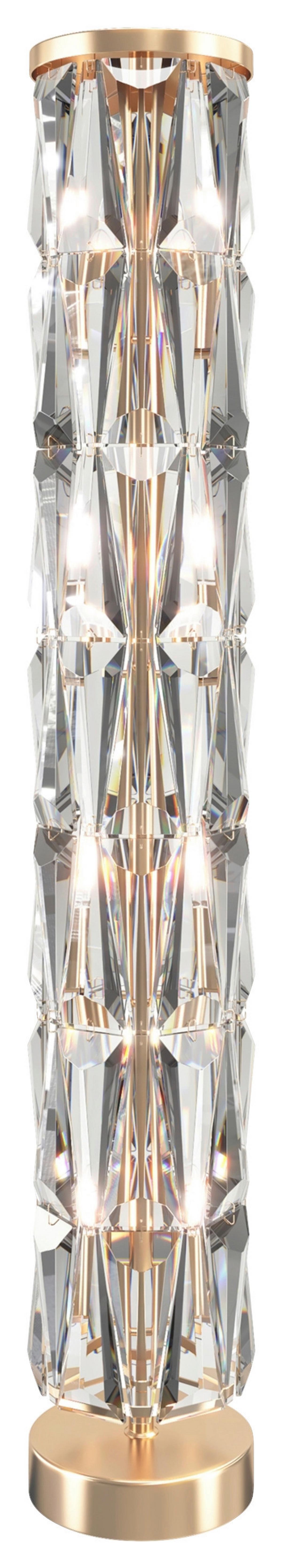 Stehleuchte Puntes - Goldfarben, Basics, Glas/Metall (20/126,5/20cm) - MAYTONI